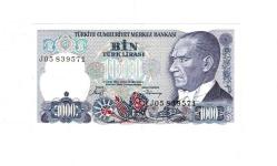 7.Emisyon 2.Tertip 1000 Türk Lirası Seri J05 ÇİL - TCK9866