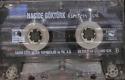 Naşide Göktürk - Kimsem Yok Kaset (İkinci El) NDR27907