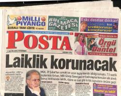 Posta Gazetesi 1 Mayıs 2003 - Entellerin ABD Kavgası - Nouma'ya Teklif GZ157297