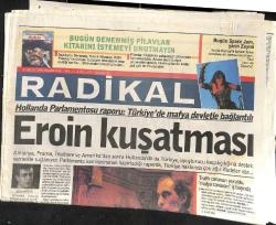 Radikal Gazetesi 27 Ocak 1997 - Elçibey : Çatlı Azerbaycan'daydı - Çiller Çiftinin Malvarlığı Yalanları GZ157336