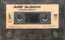 Arif Susam - Kararsız Gönlüm Kaset (Sarı Bandrol - İkinci El) KST27920