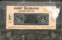 Arif Susam - Kararsız Gönlüm Kaset (Sarı Bandrol - İkinci El) KST27920