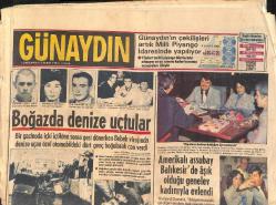 Günaydın Gazetesi 17 Şubat 1982 - Bütün Arap Ülkeleri Yunanistan'a Yardıma Gitti - Ağca'nın Yardımcısı Almanya'da Bulundu GZ2879