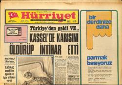 Hürriyet Gazetesi 21 Ağustos 1972 - Hollanda'daki Türk İşçilerin Zararı Dört Buçuk Milyon Lira - Bektaşiler Milli Mücadele İçin 800 Altın Topladı GZ157559
