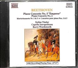 Beethoven : Stefan Vladar, Capella Istropolitana, Barry Wordsworth ‎- Piano Concerto No. 5 