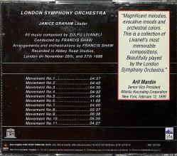 London Symphony Orchestra Plays Livaneli - New Age CD (İkinci El) CD4004