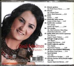 Gönül Kahraman - Gönül Türküleri CD (İkinci El) CD4180
