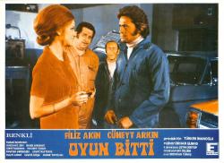 Oyun Bitti Filmi Lobi Kartı No.4 - Cüneyt Arkın - Filiz Akın KRT23571