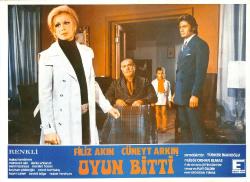 Oyun Bitti Filmi Lobi Kartı No.2 - Cüneyt Arkın - Filiz Akın KRT23575