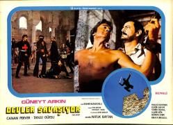 Kara Murat; Devler Savaşıyor Filmi Lobi Kartı - Cüneyt Arkın - Canan Perver - Tanju Gürsu KRT23577