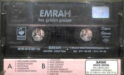 Emrah Hoş - Geldin Gülüm Kaset (İkinci El) KST28144
