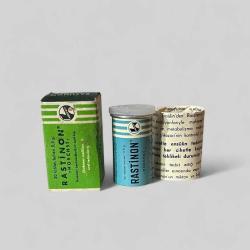 Vintage 1958 Rastinonn İlaç Kutusunda Koleksiyonluk Tüketilmez MDL 399