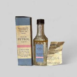 Vintage 1950 Petrol Tonıc İlaç Kutusunda Koleksiyonluk Tüketilmez MDL 396