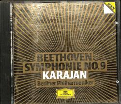 Beethoven - Karajan - Berliner Philharmoniker ‎- Symphonie No. 9 CD (İkinci El) CD4642