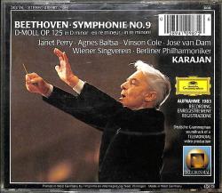 Beethoven - Karajan - Berliner Philharmoniker ‎- Symphonie No. 9 CD (İkinci El) CD4642