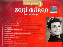 Zeki Müren İle Başbaşa (Radyo Günleri 1) CD (İkinci El) CD4654