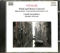 Capella Istropolitana, Jaroslav Kr(e)cek ‎- Wind And Brass Concerti CD (İkinci El) CD4831