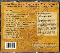 Marc Gunn - Irish Drinking Songs for Cat Lovers CD (İkinci El) CD5103