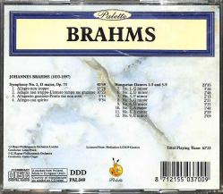 Brahms – Hungarian Dances / Symphony Nr. 2 CD (İkinci El) CD5414
