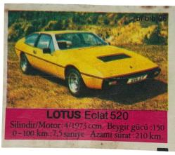 BİBİB bi-bib No 26 - LOTUS Eclat 50 Sakız Kağıdı Stickers # SKZ1395(E)