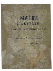 MELEK Sakızı Artist ve Sporcu Serisi No 33 AYHAN IŞIK # SKZ1562