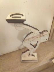 ✨Disk atan atlet formlu ahşap mumluk...