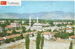Turhal - Şehirden Genel Görünüş / And Kartpostal, Kandişler Kitabevi