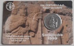 1999 Fao Gıda Güvenliği Hatıra 50000 Lira..