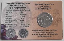 1999 Fao Gıda Güvenliği Hatıra 50000 Lira..