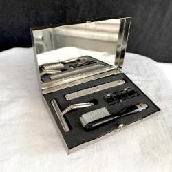 1970'ler Trio Vintage Seyahat Tıraş Seti