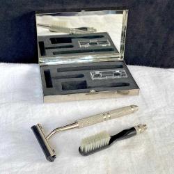 1970'ler Trio Vintage Seyahat Tıraş Seti