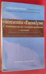 Fransızca Matematik Kitabı: Elements D'Analyse 1 - Fondements de L'Analyse Moderne