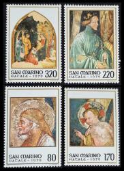 +++ SAN MARİNO NOEL TABLOLAR      1979    - DAMGASIZ
