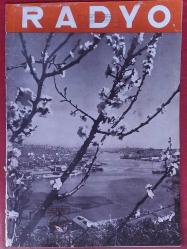 Radyo Dergisi Sayı 29 (15 Nisan 1944) Halılarımız, Hüseyin Rahmi Gürpınar'ın Ölümü, Tezhip ve Ebru, Ruhi Su, Türkçe Tangolar ve Bestekarları