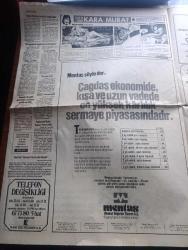 Günaydın Gazetesi - Turkish Newspaper - 4 Ağustos 1981 - bayram hediyesi işçiler Türkiye'ye döviz yağdırdılar - Güzel Yıldız Romy Schneider oğlunun ölümünden sonra tanınmaz hale geldi fotoğraf - Mehmet Ali Ağca'nın iddiası en geç 5 ay içinde hapisten kurtulacağım fotoğraf - Papa yeniden ameliyat edilecek - Rauf Denktaş'ın koruma polisinin suçsuz olduğu açıklandı - ilk defa bu bayram Kıbrıs'a giden az oldu - güzellik kremlerine bile giren bitki ısırgan otu - Emniyet Genel Müdürü Fahri Görgülü polis 12 eylül'den sonra büyük çapta saygınlık kazandı - Fatih'in Fedaisi Kara Murat yazan Rahmi Muratoğlu Çizen Abdullah Turhan - Eskişehir ve Fenerbahçe göz doldururken Galatasaray ve Beşiktaş beğenilmedi - Sait Faik'in kayıp aranıyor adlı eseri TV filmi oldu - Burhan Çaçan türkücü olmasaydım kaptan olurdum fotoğraf - irlanda'da açlık grevinden sekizinci gerilla da öldü - Fidel Castro 600 bin kadını askere aldı fotoğraf - Prenses Charles Ve Diana'nın nerede olduğu bilinmiyor fotoğraf - Beni Sadr