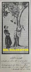 Osmanlıca Karagöz Mizah Dergisi-Gazetesi, Orijinal Dönem Basım, (Ottoman Magazine-Newspaper-Journal Illustré Cara-Gueuz) - 29 Mart 1924 - Sayı: 1673 - Hicri: 23 Şaban 1342 - Rumi: 29 Mart 1342 - Karikatür: Yirmi Beşinci Madde 