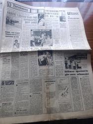 Halka ve Olaylara Tercüman Gazetesi - Turkish Newspaper - 16 Mayıs 1976 - Döviz Rezervi 1 milyar doları aştı - Gökçeada açık cezaevinde 400 mahkum arı gibi çalışıyor - Yeni Asgarî ücret bir ay içinde ilan edilecek - Prens Faysal özel demeç verdi Türkiye İslam aleminin daima kalesi olmuştur dedi fotoğraf - Bülent Ecevit Türkiye ve Yunanistan yeni ittifak kurmalıdır dedi - cumhurbaşkanı Fahri Korutürk gezi intibalarını anlattı - Hora Gemisi Haziran içinde Ege'ye açılabilecek duruma geldi - Celal Bayar anlatıyor Türkiye'de ilk halk iktidarı yazan Nazlı Ilıcak - Vakko tam sayfa reklam - Osmanlı tarihi yazan Lord Kinross Yazı Dizisi - televizyon programı - Edebi Roman Dönemeç'te yazan Tarık Buğra Yazı Dizisi - Trabzonspor 24 futbolcuya 682 bin lira ödedi - Fenerbahçe 9 ayda 9 futbolcu oynatamadı - Amerikalı Williams rüzgarla birlikte esti 9.8  - Bursaspor Galatasaray maçı - Boluspor Beşiktaş maçı - imparator Beckenbauer Yazı Dizisi - Montreal olimpiyatları - Ekrem Özdamar 2.16'yı aşacak mı