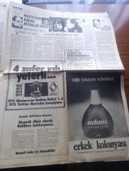Halka ve Olaylara Tercüman Gazetesi - Turkish Newspaper - 16 Mayıs 1976 - Döviz Rezervi 1 milyar doları aştı - Gökçeada açık cezaevinde 400 mahkum arı gibi çalışıyor - Yeni Asgarî ücret bir ay içinde ilan edilecek - Prens Faysal özel demeç verdi Türkiye İslam aleminin daima kalesi olmuştur dedi fotoğraf - Bülent Ecevit Türkiye ve Yunanistan yeni ittifak kurmalıdır dedi - cumhurbaşkanı Fahri Korutürk gezi intibalarını anlattı - Hora Gemisi Haziran içinde Ege'ye açılabilecek duruma geldi - Celal Bayar anlatıyor Türkiye'de ilk halk iktidarı yazan Nazlı Ilıcak - Vakko tam sayfa reklam - Osmanlı tarihi yazan Lord Kinross Yazı Dizisi - televizyon programı - Edebi Roman Dönemeç'te yazan Tarık Buğra Yazı Dizisi - Trabzonspor 24 futbolcuya 682 bin lira ödedi - Fenerbahçe 9 ayda 9 futbolcu oynatamadı - Amerikalı Williams rüzgarla birlikte esti 9.8  - Bursaspor Galatasaray maçı - Boluspor Beşiktaş maçı - imparator Beckenbauer Yazı Dizisi - Montreal olimpiyatları - Ekrem Özdamar 2.16'yı aşacak mı