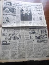 Halka ve Olaylara Tercüman Gazetesi - Turkish Newspaper - 15 Mayıs 1976 - konferans Kıbrıs tezimizi benimsiyor - 7. İslam ülkeleri Dışişleri bakanlığı konferansı - FKÖ Genel sekreteri Kaddumi dedi ki Türkiye'de büro açılması olumlu bir adımdır - Celal Bayar ve Süleyman Demirel baş başa yemek yedi fotoğraf - Bülent Ecevit Paris bir robotsun şefi İlhami Şükrü Polatay'la görülüyor - Bülent Ecevit ilk seçimde CHP iktidarda olacak - Danıştay'ın yetkileri anayasa ile sınırlıdır yazan Nazlı Ilıcak - Üç Beş çizgi yazan Rauf Tamer - Amerika Almanya'ya 3500 asker gönderiyor - Osmanlı tarihi yazan Lord Kinross Yazı Dizisi - tercüman gazetesinin armağanı tam sayfa Orhan Gazi portresi - televizyonda bugün - Edebi Roman Dönemeç'te yazan Tarık Buğra Yazı Dizisi - Sezak Halıları - Yasin Özdenak'ın jübilesini Galatasaray yapacaktır - Galatasaray kulüp başkanı Selahattin Beyazıt - imparator Beckenbauer Yazı Dizisi - Fenerbahçe kulübü başkanı Emin Cankurtaran Fenerbahçe'de her şeyi düzeltip çekileceğim