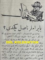 Osmanlıca Karagöz Mizah Dergisi-Gazetesi, Orijinal Dönem Basım, (Ottoman Magazine-Newspaper-Journal Illustré Cara-Gueuz) - 25 Nisan 1925 - Sayı: 1785 - Hicri: 2 Şevval 1343 - Karikatür: (Tayyare Cemiyetlerine Yadigar) Sulh Aşıkları! 