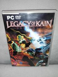 Pc oyun legacy of kain defiance. Orijinal. Disk 10 üzerinden 8.5 Kartonetin iç kısmında hafif lekeler var.