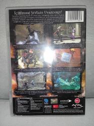 Pc oyun legacy of kain defiance. Orijinal. Disk 10 üzerinden 8.5 Kartonetin iç kısmında hafif lekeler var.