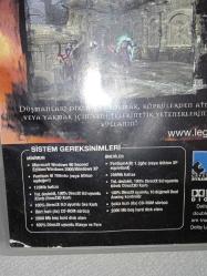 Pc oyun legacy of kain defiance. Orijinal. Disk 10 üzerinden 8.5 Kartonetin iç kısmında hafif lekeler var.