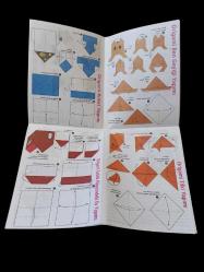 hureggo concept origami & 6 renk 30 adet kağıt + örnekli yapım broşürü