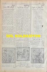 Osmanlıca Karagöz Mizah Dergisi-Gazetesi, Orijinal Dönem Basım, (Ottoman Magazine-Newspaper-Journal Illustré Cara-Gueuz) - 30 Eylül 1925 - Sayı: 1830 - Hicri: 11 Rebiülevvel 1344 - Rumi: 30 Eylül 1341 - Karikatür: Etme Be Keşiş, Var Bunda Bir İş! 