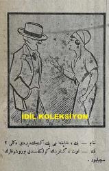 Osmanlıca Karagöz Mizah Dergisi-Gazetesi, Orijinal Dönem Basım, (Ottoman Magazine-Newspaper-Journal Illustré Cara-Gueuz) - 30 Eylül 1925 - Sayı: 1830 - Hicri: 11 Rebiülevvel 1344 - Rumi: 30 Eylül 1341 - Karikatür: Etme Be Keşiş, Var Bunda Bir İş! 