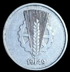 Almanya 1949 A 10 Pfennig