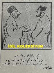 Osmanlıca Karagöz Mizah Dergisi-Gazetesi, Orijinal Dönem Basım, (Ottoman Magazine-Newspaper-Journal Illustré Cara-Gueuz) - 11 Kasım (Teşrin-i Sani) 1925 - Sayı: 1842 - Hicri: 23 Rebiülahir 1344 - Karikatür: Yeni Vergilerin Altında 