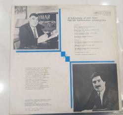Agadas Agayev - Nermina Memmdova Şarkılarını söylüyor Lp plak
