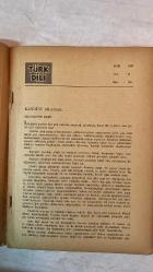 TÜRK DİLİ, AYLIK DİL VE YAZIN DERGİSİ - 1 EYLÜL 1961 SAYI: 120  SELAHATTİN BATU: KENDİNİ ARAMAK - FAZIL HÜSNÜ DAĞLARCA: ÇİÇEK - BEHÇET KEMAL ÇAĞLAR: TEVFİK FİKRET - EDİP CANSEVER: SALINCAK - HİKMET DİZDAROĞLU: NABİZADE NAZIM'IN HİKÂYELERİ - THOMAS MANN: ÖLÜMLÜLÜĞE ÖVGÜ - GÜLTEN AKIN: KAÇIŞ - MUHTAR KÖRÜKÇÜ: POSTACI ZÜLKÜF - SALAH BİRSEL: TÜTÜNSÜZ SİGARA İÇMEK - ABDULLAH RIZA ERGÜVEN: DAHA KORSANLIĞIM TUTMADI - YEZDAN: BİR YAĞMUR SONRASI - ALDOUS HUXLEY: SUSMANIN ÖNEMİ - ALİ PÜSKÜLLÜOĞLU: AKŞAMIN SULARI SERÇELİ - GÜNGÖR DİLMEN: AYAK PARMAKLARI - SEYFETTİN BAŞCILLAR: BÜTÜN YÜREKLER ŞİMDİ - AFET MUHTEREMOĞLU: BEDRİYELER VE ÇOCUKLAR - HALİL KOCAGÖZ: YİTİK DUMAN - KIRZIOĞLU M. FAHRETTİN: ŞAİR ÖMER NEF'İ'NİN SEKİZ ARKA ATASI - CHARLES BAUDELAIRE: GENÇ YAZARLARA ÖĞÜTLER - ÖMER ASIM AKSOY: DÜŞÜNCELER, DÜZELTMELER - ALİ RIZA ÖNDER: CEZA MUHAKEMELERİ USULÜ KANUNUN DİLİ - NIJAT ÖZÖN: OKULDA SİNEMA - MUZAFFER UYGUNER: SOYUT RESİM - CEVKUD: GAZETELER DERGİLER - ALİ AVNİ ÖNEŞ: BAŞKA DİLL -  60 SAYFA